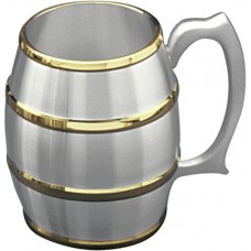 Barrel Tankard (Gold) - 5301RG 