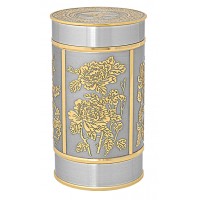 Four Seasons Tea Caddy (Gold) - 6402G