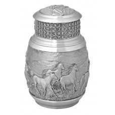 八骏群驰 Horse Tea Caddy 6413