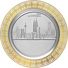 Malaysia Tray (3D) Gold - 2012AG